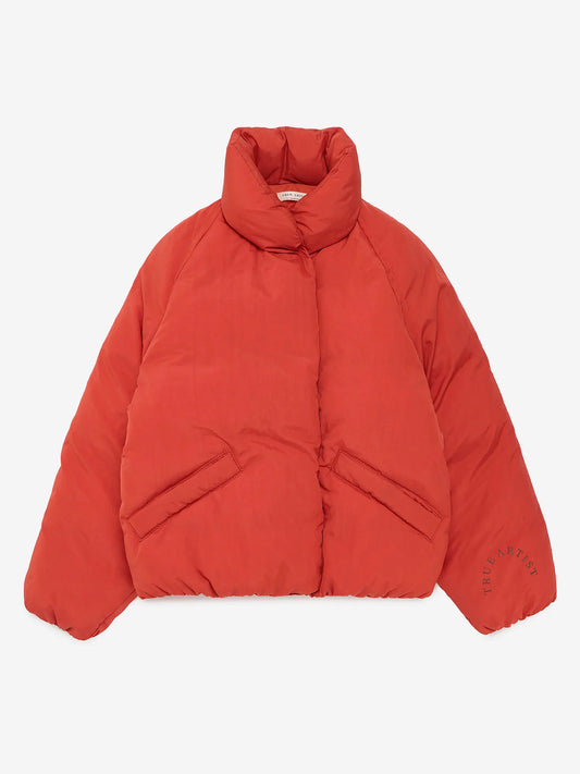 Padded Jacket in Autumn Fig