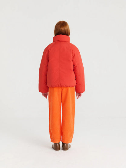 Padded Jacket in Autumn Fig