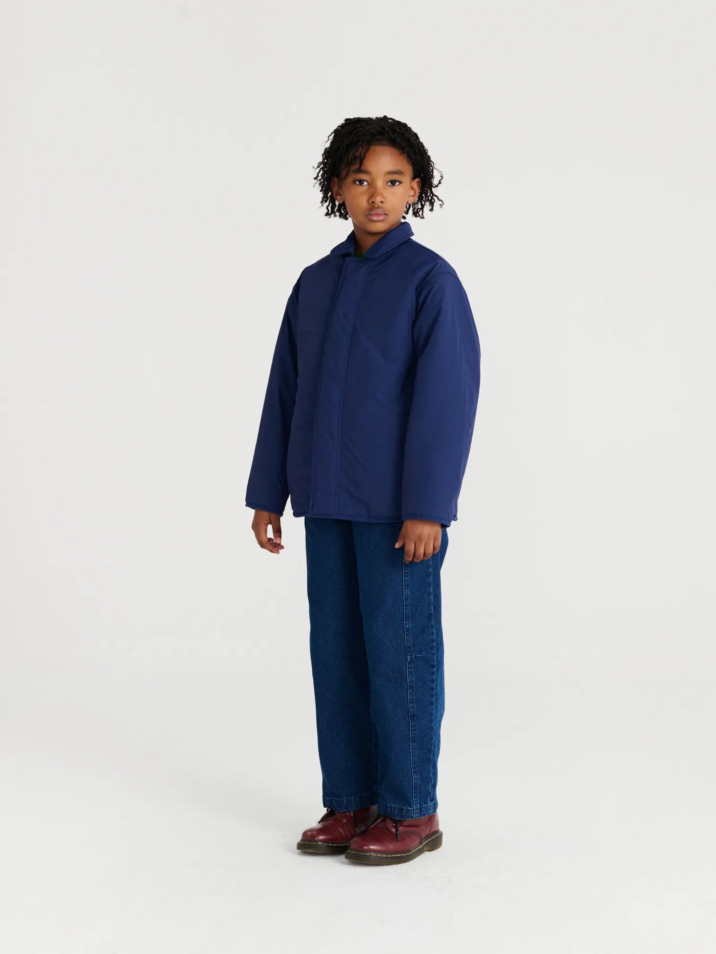 Trousers in Denim Blue