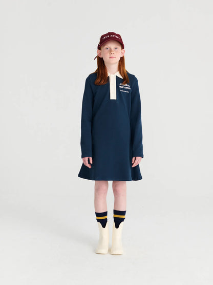 Dress in Navy Blue