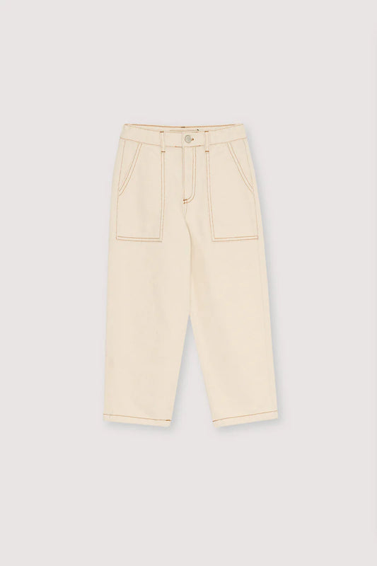 TNS Denim Baggy Pant Ecru