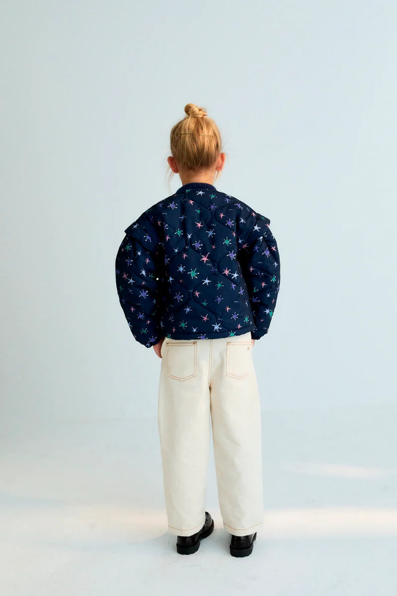 TNS Denim Baggy Pant Ecru