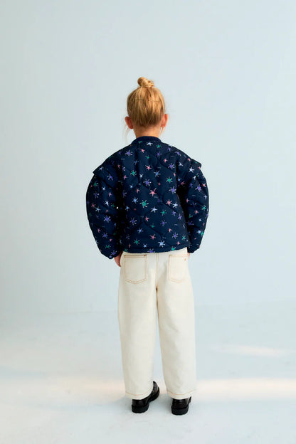 TNS Denim Baggy Pant Ecru